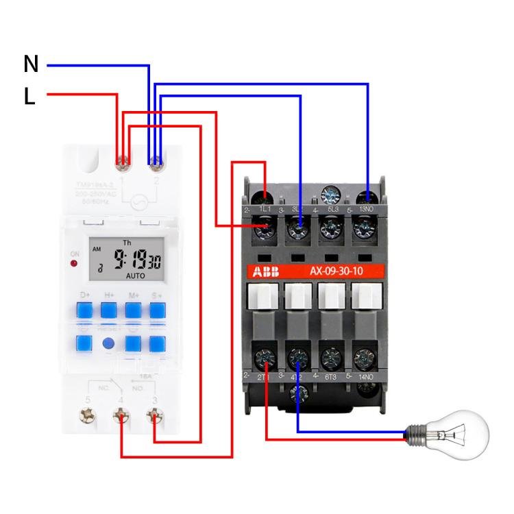 SINOTIMER TM919sA - 2 220VAC 16A 1 Second Interval Programmable Digital Timer Switch 7 Days Auto ON OFF Din Rail Mounted - British D'sire