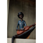 Sitting Jazz Band Strings Decorative Ornament - Figurines - British D'sire