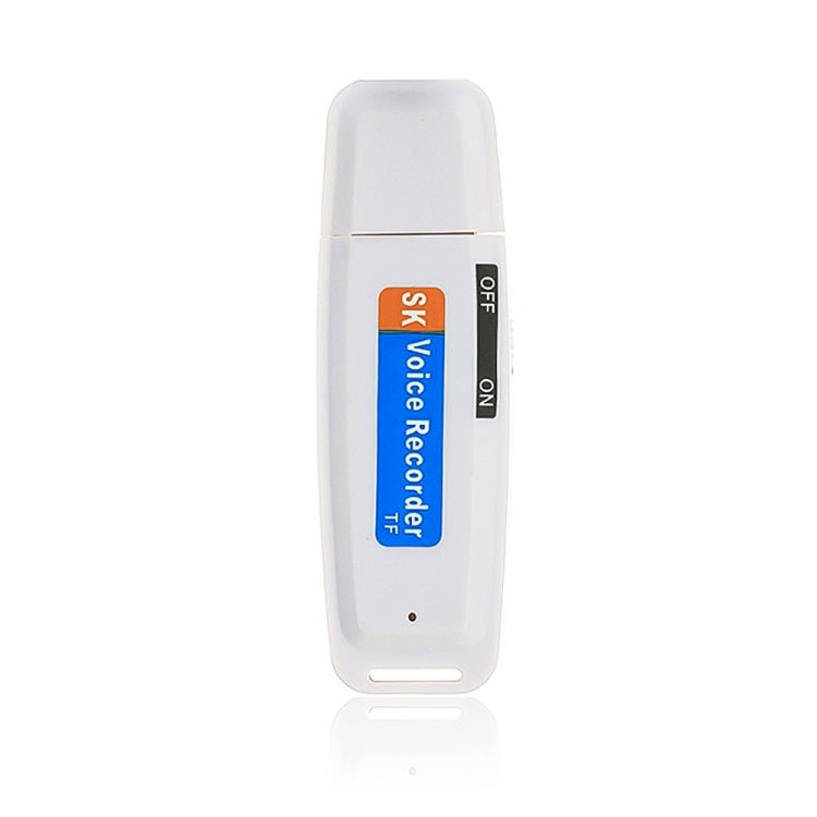 SK001 Professional Rechargeable U-Disk Portable USB Digital Audio Voice Recorder Pen Support TF Card - British D'sire