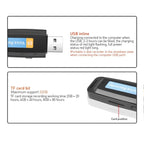 SK001 Professional Rechargeable U-Disk Portable USB Digital Audio Voice Recorder Pen Support TF Card - British D'sire