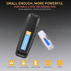 SK001 Professional Rechargeable U-Disk Portable USB Digital Audio Voice Recorder Pen Support TF Card - British D'sire