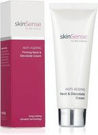 SkinSense Anti-Ageing Firming Neck and Décolleté Cream, Anti Wrinkle Cream for Neck, Firming Neck Lotion for Mature Skin, Skin Firming Moisturiser - British D'sire