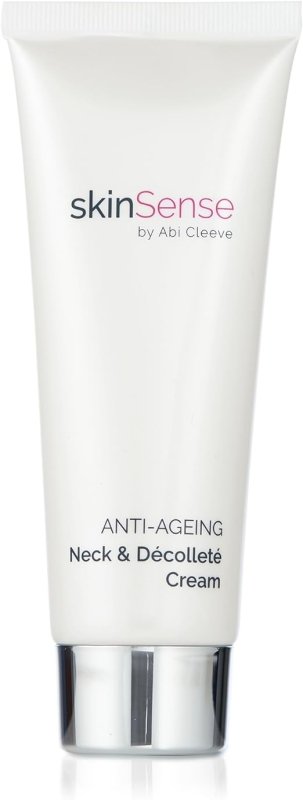 SkinSense Anti-Ageing Firming Neck and Décolleté Cream, Anti Wrinkle Cream for Neck, Firming Neck Lotion for Mature Skin, Skin Firming Moisturiser - British D'sire