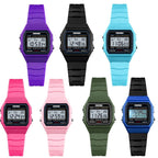 SKMEI 1460 Children Luminous Multifunctional Waterproof Thin Sports Watch(Army Green) - British D'sire