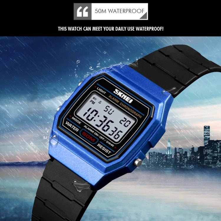 SKMEI 1460 Children Luminous Multifunctional Waterproof Thin Sports Watch(Army Green) - British D'sire