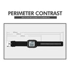 SKMEI 1866 Square Large Screen Men Steel Belt Multi-function Night Light Alarm Clock Watch(Gold White Machine) - British D'sire