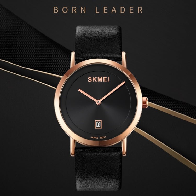 SKMEI 1907 Multifunctional Men 30M Waterproof Fashion Quartz Digital Wrist Watch(Gold) - British D'sire