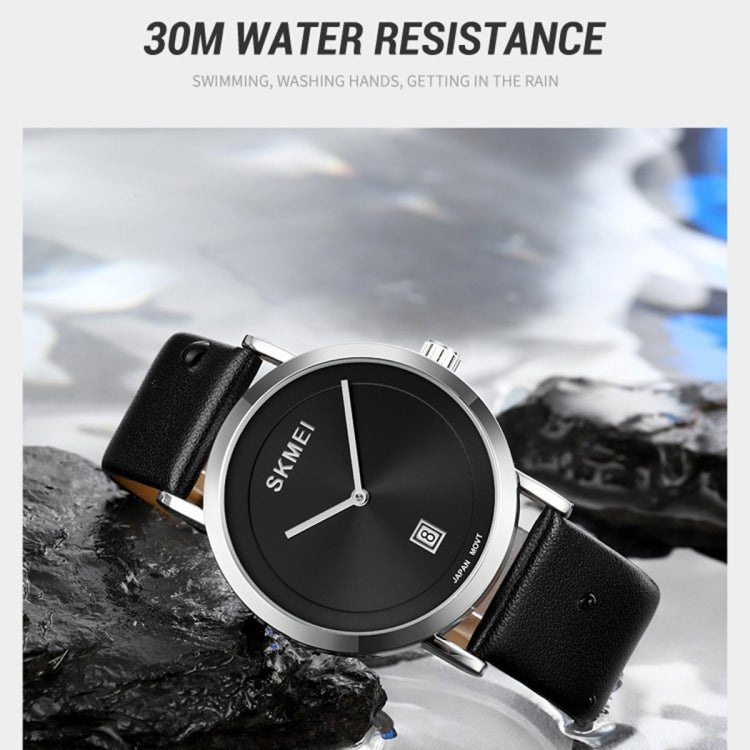 SKMEI 1907 Multifunctional Men 30M Waterproof Fashion Quartz Digital Wrist Watch(Gold) - British D'sire
