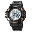 SKMEI 2003 Multifunctional Back Light Sports Watch Mens Countdown Date Alarm Clock Watch(Rose Gold White Machine) - British D'sire