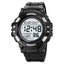 SKMEI 2003 Multifunctional Back Light Sports Watch Mens Countdown Date Alarm Clock Watch(Silver White Machine) - British D'sire