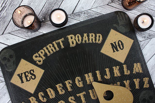 Skull Print Spirit Board - British D'sire