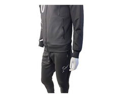 Slim Fit Full Zip Hooded Tracksuit - Tracksuit - British D'sire