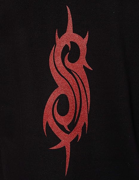 Slipknot Men's Logo Long Sleeve Hoodie - Men's Hoodie - British D'sire