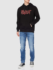 Slipknot Men's Logo Long Sleeve Hoodie - Men's Hoodie - British D'sire