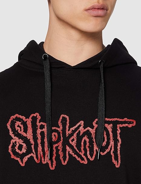 Slipknot Men's Logo Long Sleeve Hoodie - Men's Hoodie - British D'sire