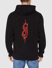 Slipknot Men's Logo Long Sleeve Hoodie - Men's Hoodie - British D'sire