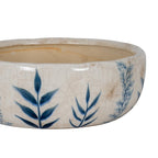 Small Blue Flora Bowl Pot Decorative Home Accessory - Jar & Jugs - British D'sire