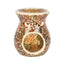 Small Brown Crackle Oil Burner and Wax Warmer - British D'sire