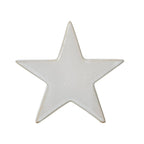 Small Ceramic Standing Star Decoration - Christmas Decor - British D'sire
