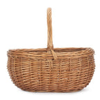 Small Deluxe Wicker Shopping Basket - Shopping Baskets - British D'sire