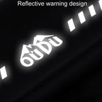 Small OUDU Outdoor Sports Portable Wrap - Around Waist Pack Unisex Cell Phone Bag(Black) - British D'sire