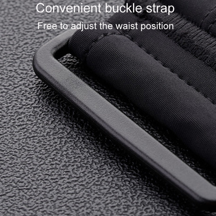 Small OUDU Outdoor Sports Portable Wrap - Around Waist Pack Unisex Cell Phone Bag(Black) - British D'sire