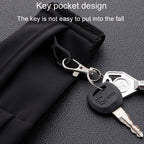 Small OUDU Outdoor Sports Portable Wrap - Around Waist Pack Unisex Cell Phone Bag(Gray) - British D'sire