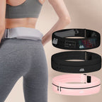 Small OUDU Outdoor Sports Portable Wrap - Around Waist Pack Unisex Cell Phone Bag(Light Gray) - British D'sire