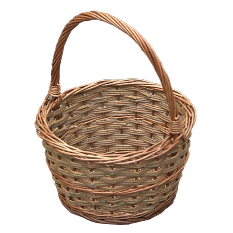 Small Rustic Apple Shopping Basket - Shopping Baskets - British D'sire