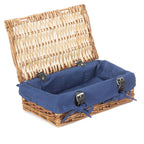 Small Wicker Packaging Basket - Empty Picnic Baskets - British D'sire