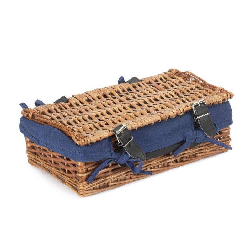 Small Wicker Packaging Basket - Empty Picnic Baskets - British D'sire