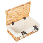 Small Wicker Packaging Basket - Empty Picnic Baskets - British D'sire