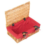 Small Wicker Packaging Basket - Empty Picnic Baskets - British D'sire
