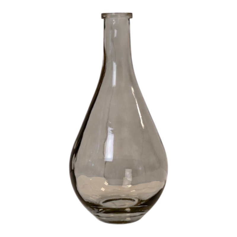 Smokey Brown Tall Bud Vase - Ceramic Vase - British D'sire