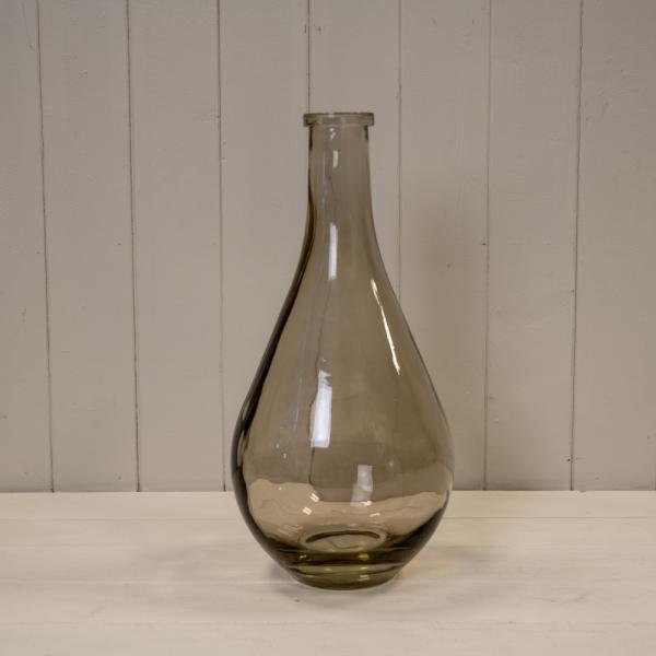 Smokey Brown Tall Bud Vase - Ceramic Vase - British D'sire