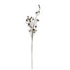 Snowy Winter Woodland Branch With Pinecones Artificial Flower Stem - Artificial Plants & Trees - British D'sire