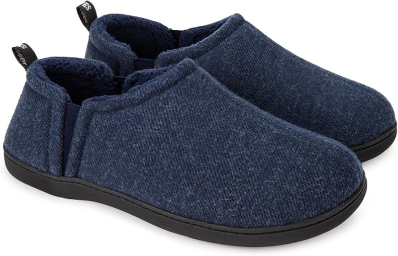 Snug Leaves Men’s Wool Felt Slippers – Elastic, Warm, Comfy - Men's shoes - British D'sire
