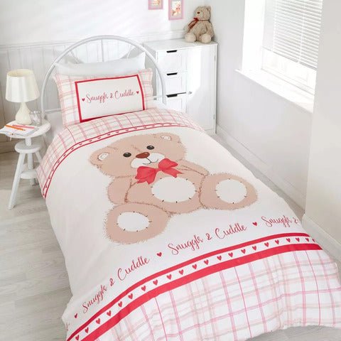Snuggle and Cuddle Kids Bedding Single Double Duvet Quilt Cover Set - Home, Furniture & DIY:Bedding:Bedding Sets & Duvet Covers - British D'sire