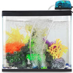 SOBO SB - 348A 5W Double - hole 220 - 240V Transparent Ultra - Quiet Aquarium Air Pump - British D'sire