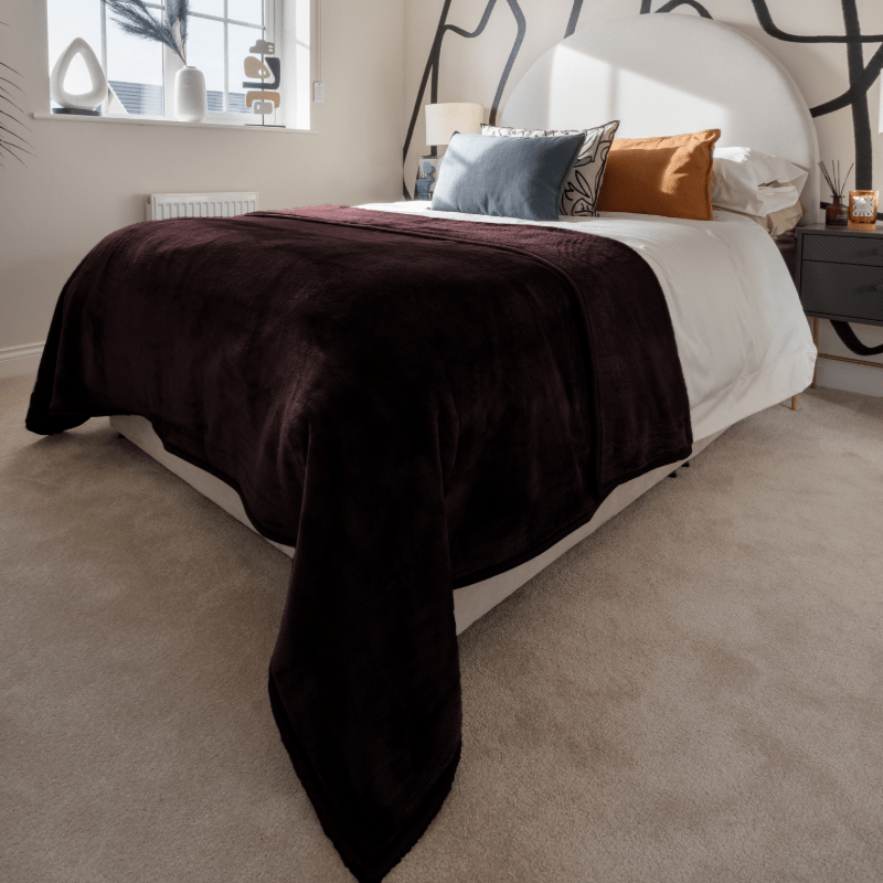 Soft & Warm Mink Throw Blanket - British D'sire