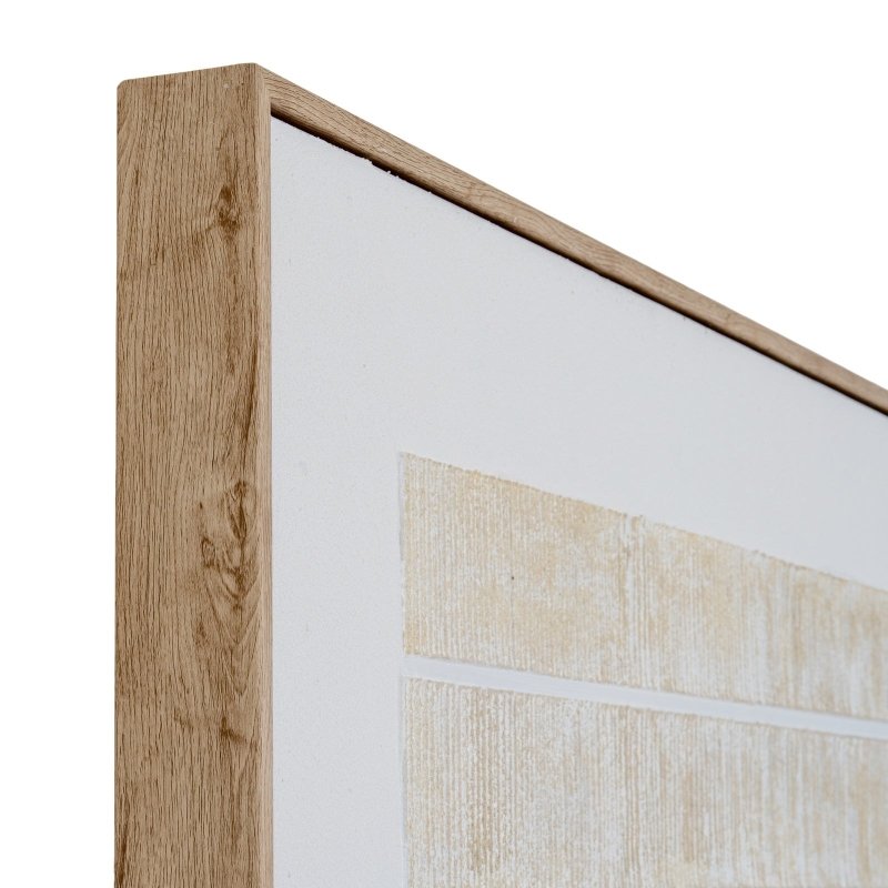 Sola Textured Line Canvas in Frame - Wall Art & Signs - British D'sire