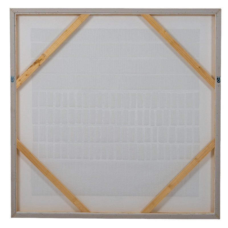 Sola Textured Line Canvas in Frame - Wall Art & Signs - British D'sire