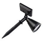 Solar Lights 2 - in - 1 Waterproof 4 LED Solar Spotlight Adjustable Wall Light Landscape Light Security Lighting - British D'sire