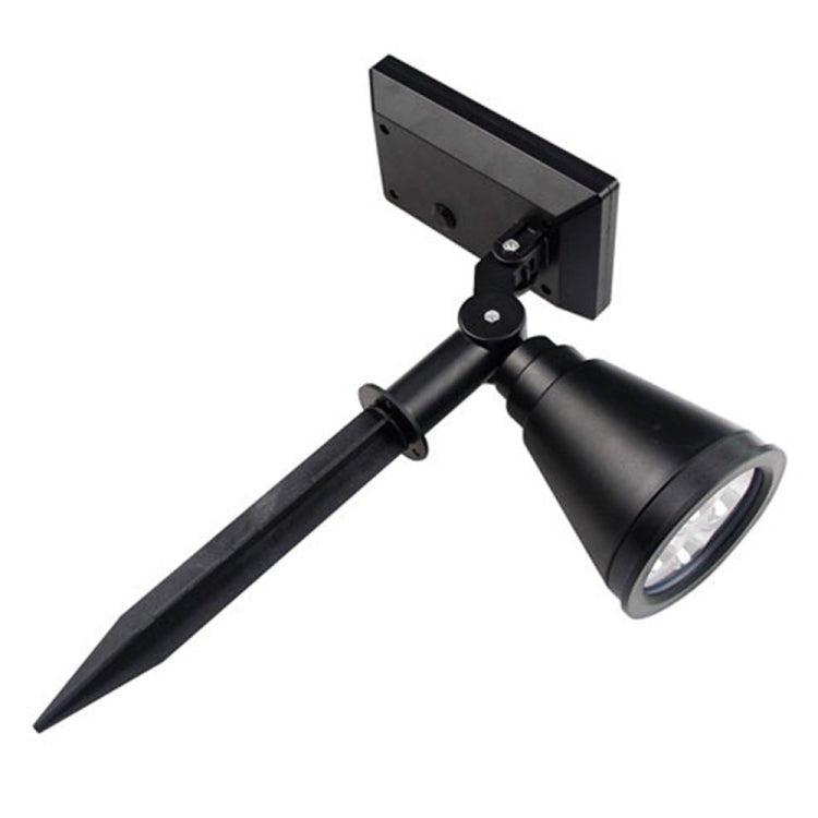 Solar Lights 2 - in - 1 Waterproof 4 LED Solar Spotlight Adjustable Wall Light Landscape Light Security Lighting - British D'sire