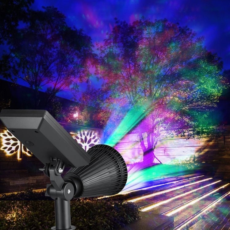 Solar Lights 2 - in - 1 Waterproof 4 LED Solar Spotlight Adjustable Wall Light Landscape Light Security Lighting - British D'sire