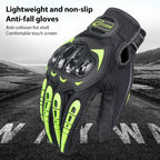 SOMAN CG666 Motorcycle Riding Anti-slip Full Finger Gloves, Size:XL(Red) - British D'sire