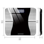 SONGYING SY06 Smart Body Fat Scale Home Body Weight Scale, Size: Charging Version(290x260mm)(Cherry Pink) - British D'sire