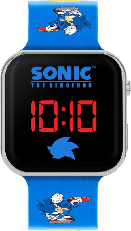 Sonic Boy's Digital Quartz Watch with Silicone Strap SNC4137 - Kids watches - British D'sire Main image