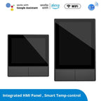 Sonoff NSPanel WiFi Smart Scene Switch Thermostat Temperature All - in - One Control Touch Screen, EU Plug(Black) - British D'sire