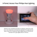 Sonoff NSPanel WiFi Smart Scene Switch Thermostat Temperature All - in - One Control Touch Screen, US Plug(Black) - British D'sire